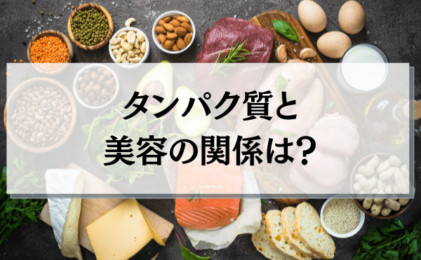 タンパク質の美容効果って？～タンパク質を味方につけて美しくなろう～